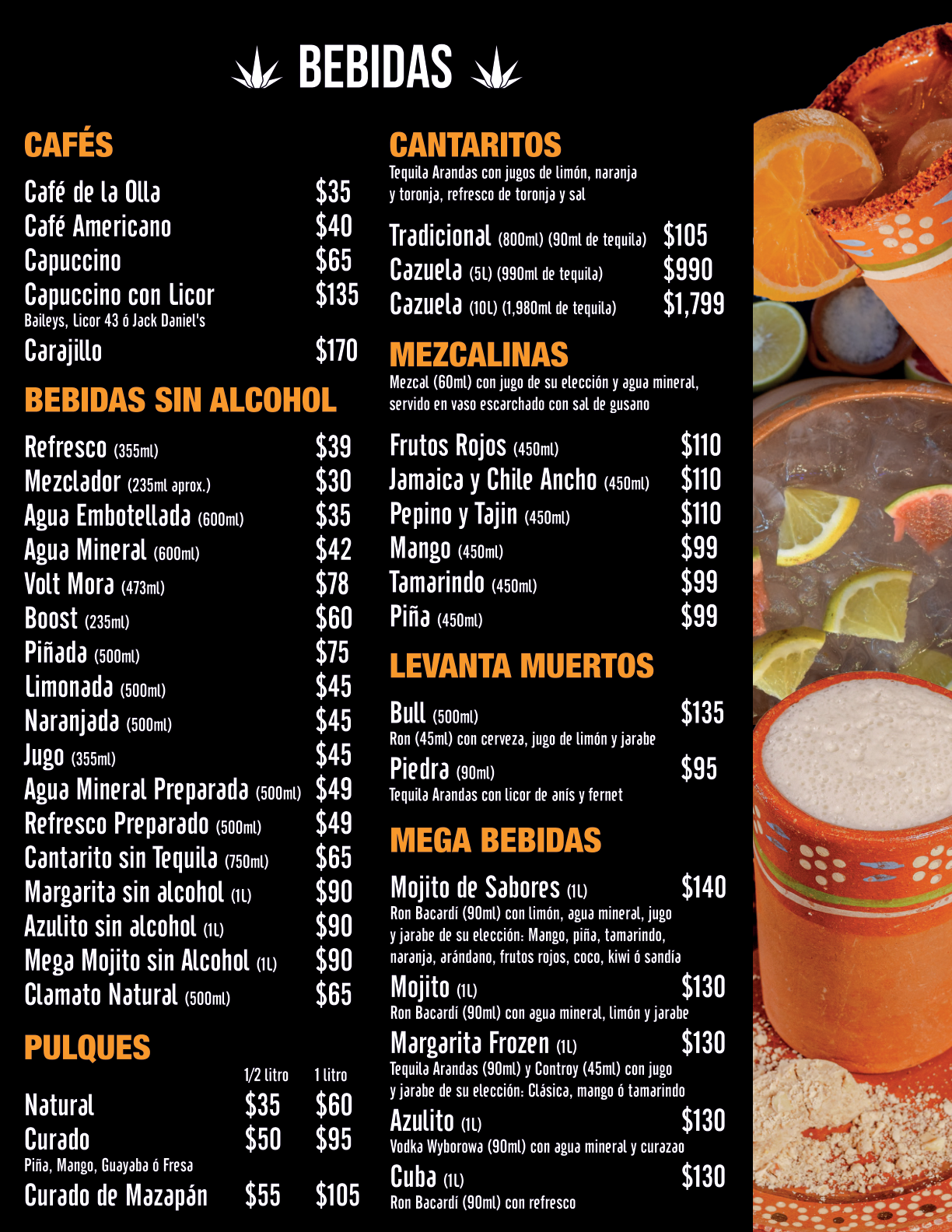 Bebidas sin alcohol